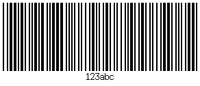 Code 3 of 9 Ext. (Code 39+)